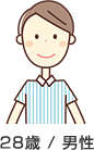 28歳 / 男性