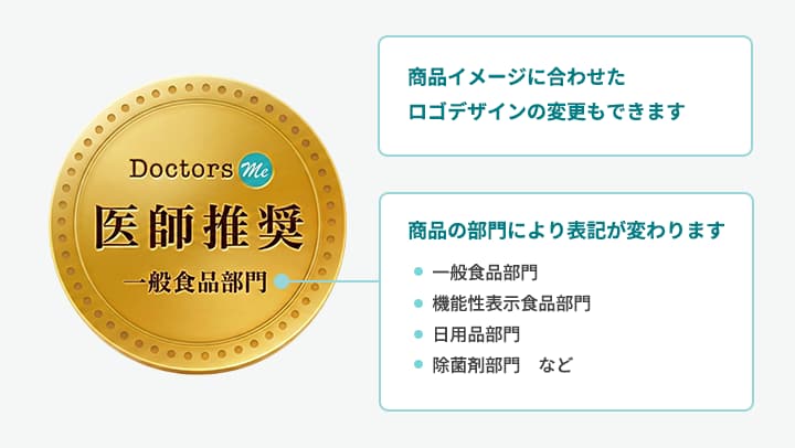 医師推奨ロゴ